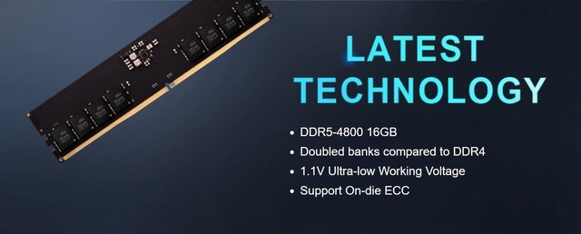 十铨科技推出CAMM2 DDR5内存：读取速度可达117000 MB/s