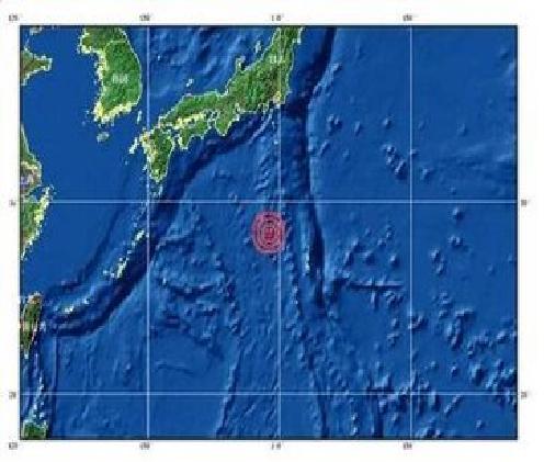 日本硫磺岛近海海域发生6.3级地震