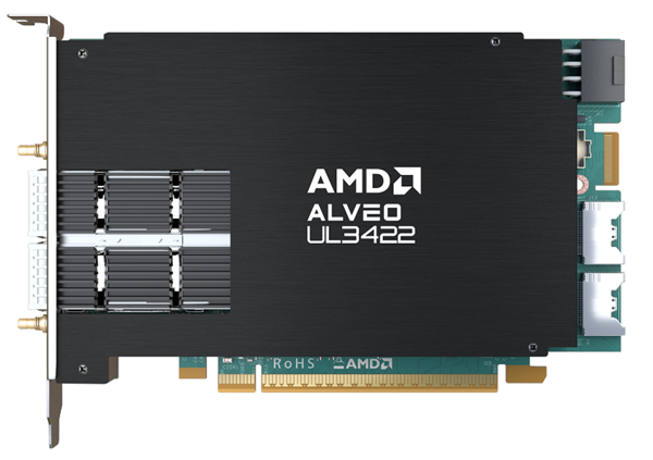 AMD发布Alveo UL3422金融专用加速卡：2.34纳秒世界最低时延