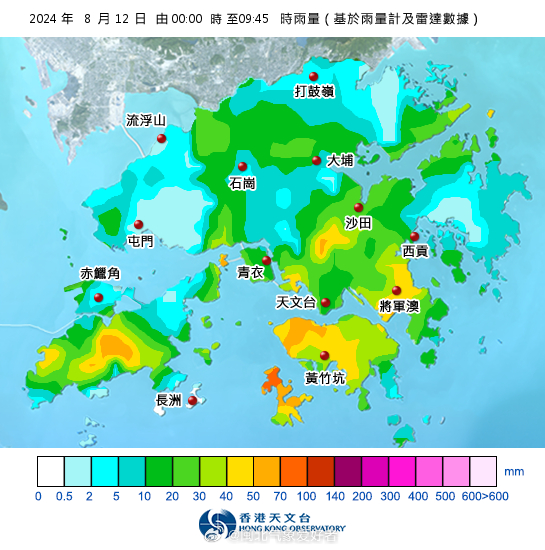 香港上月较正常温暖 平均最高气温有记录以来10月份最高