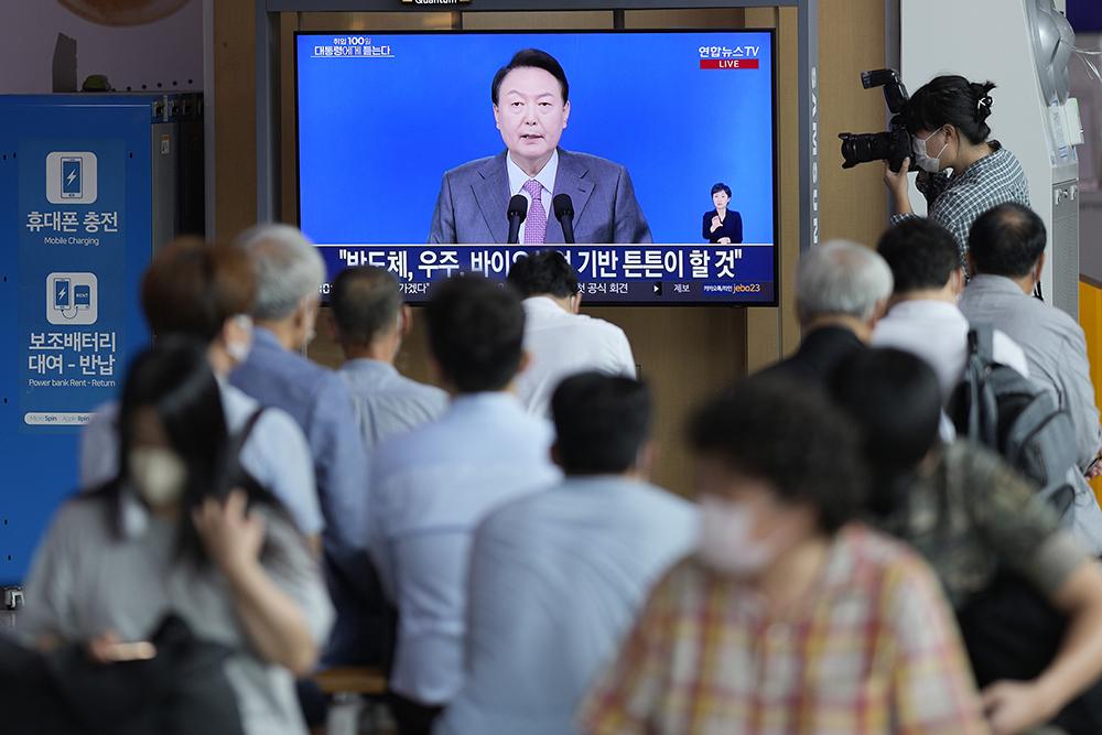 韩国总统尹锡悦今日将发表国民谈话