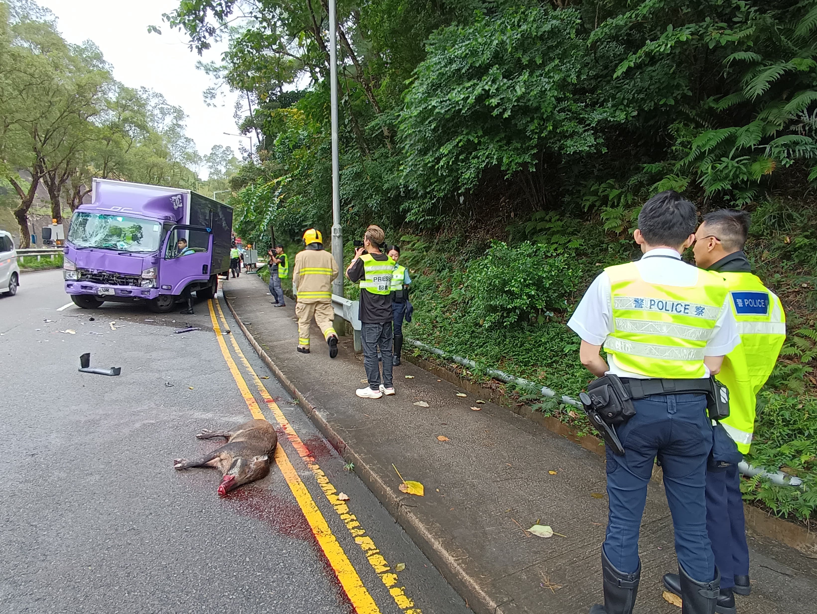 屯门公路近汀九路发现遗体