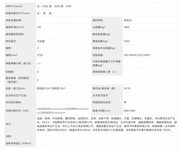 荣威D6实车首曝：磷酸铁锂电池+单电机 挑战秦PLUS EV