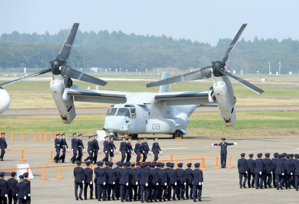 日本陆上自卫队“鱼鹰”运输机12月10日起暂时停飞