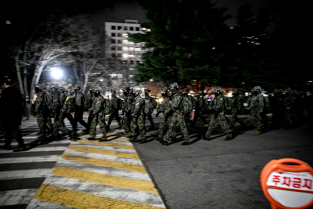 戒严风波影响 韩国多名军警高层遭限制出境