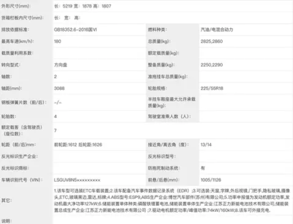 纯电续航111KM搭配1.5T插混：别克GL8 LS PHEV更多信息曝光