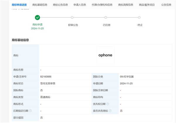 果味十足！OPPO申请OPhone商标