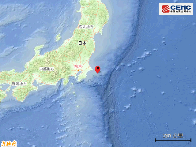 日本石川县近海发生4.3级地震，多地有震感