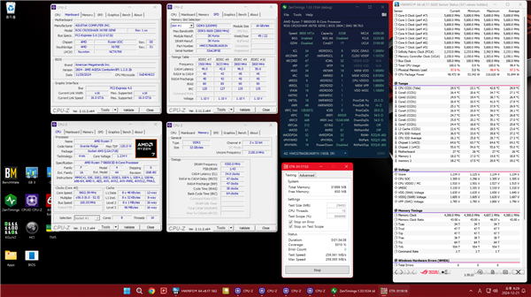 AMD X670E实现内存超频至DDR5-8600MT/s！完美通过测试